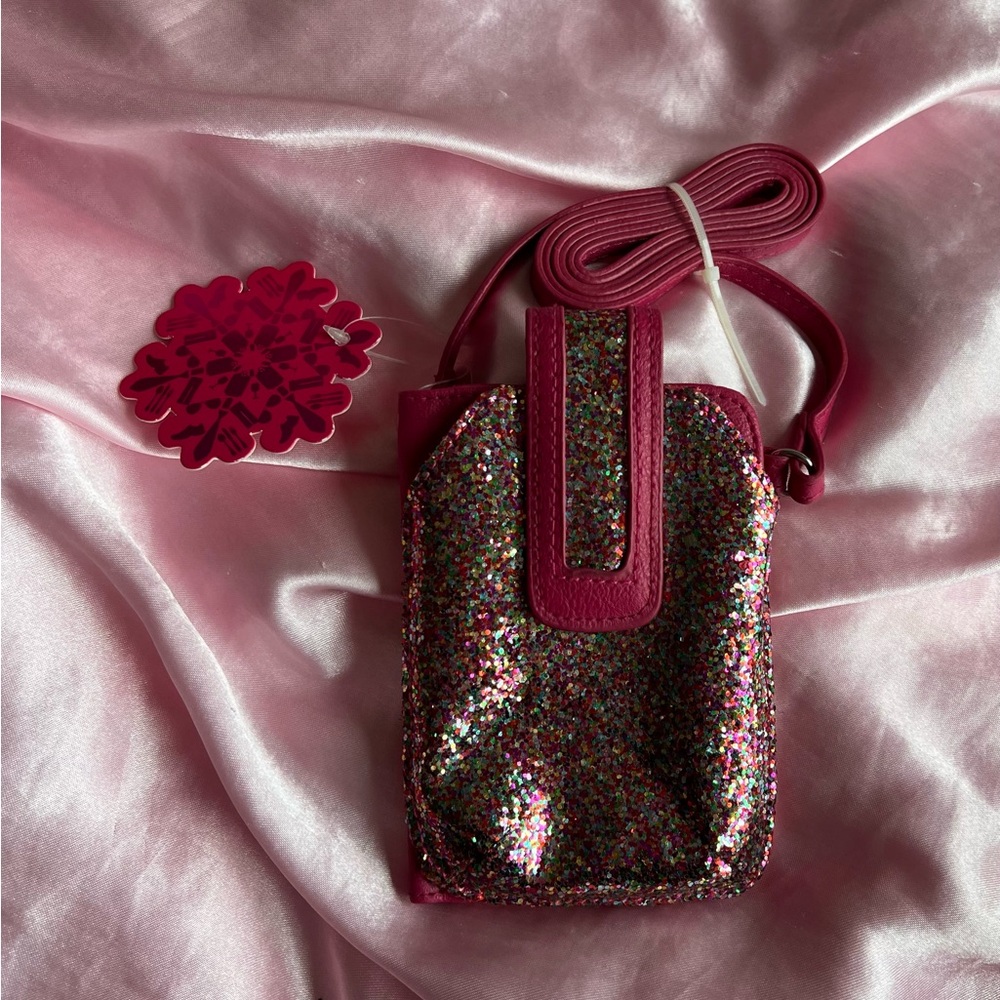 Candie's Multicolor Glitter Crossbody Bag